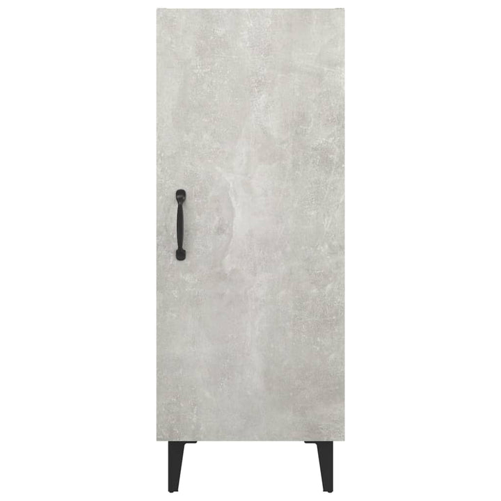 skænk 34,5x34x90 cm konstrueret træ betongrå