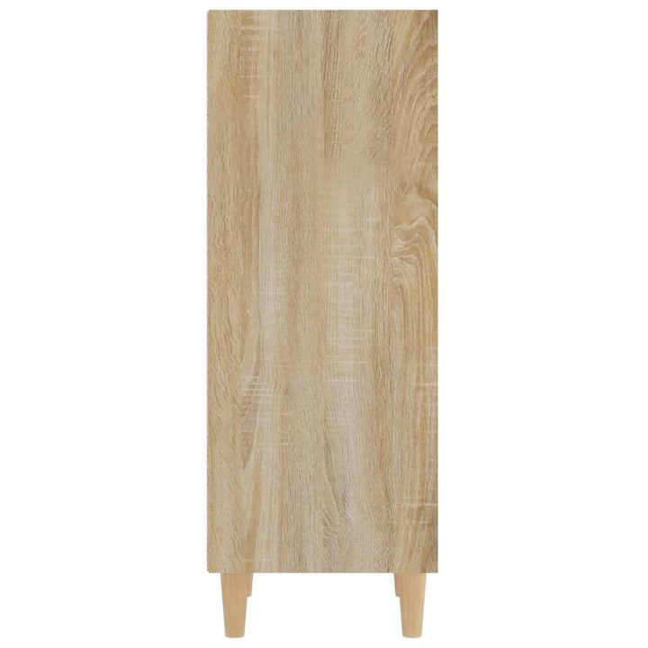 skænk 34,5x32,5x90 cm konstrueret træ sonoma-eg