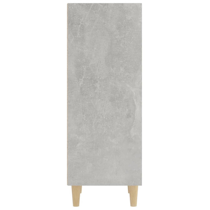 skænk 34,5x32,5x90 cm konstrueret træ betongrå