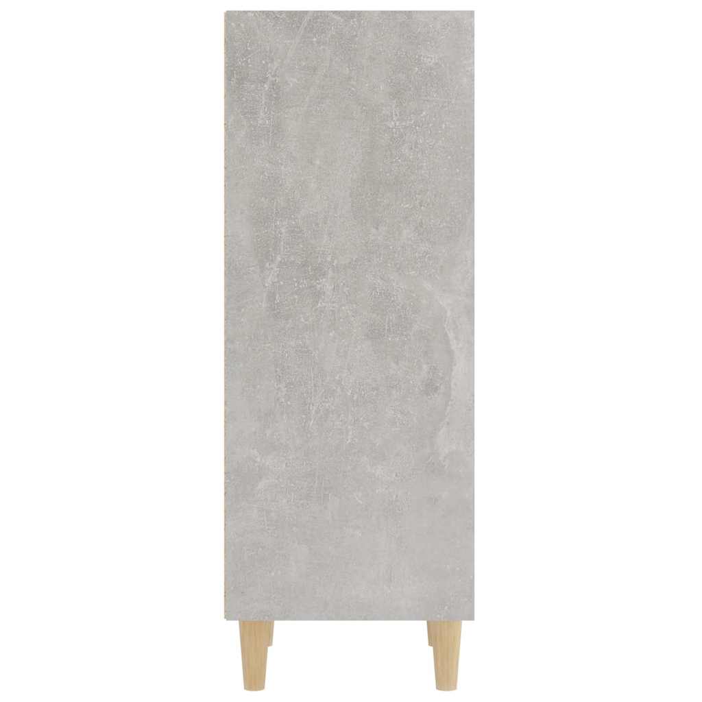 skænk 34,5x32,5x90 cm konstrueret træ betongrå
