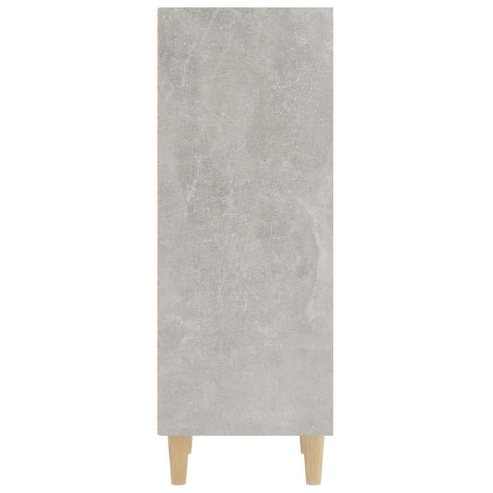 skænk 34,5x32,5x90 cm konstrueret træ betongrå