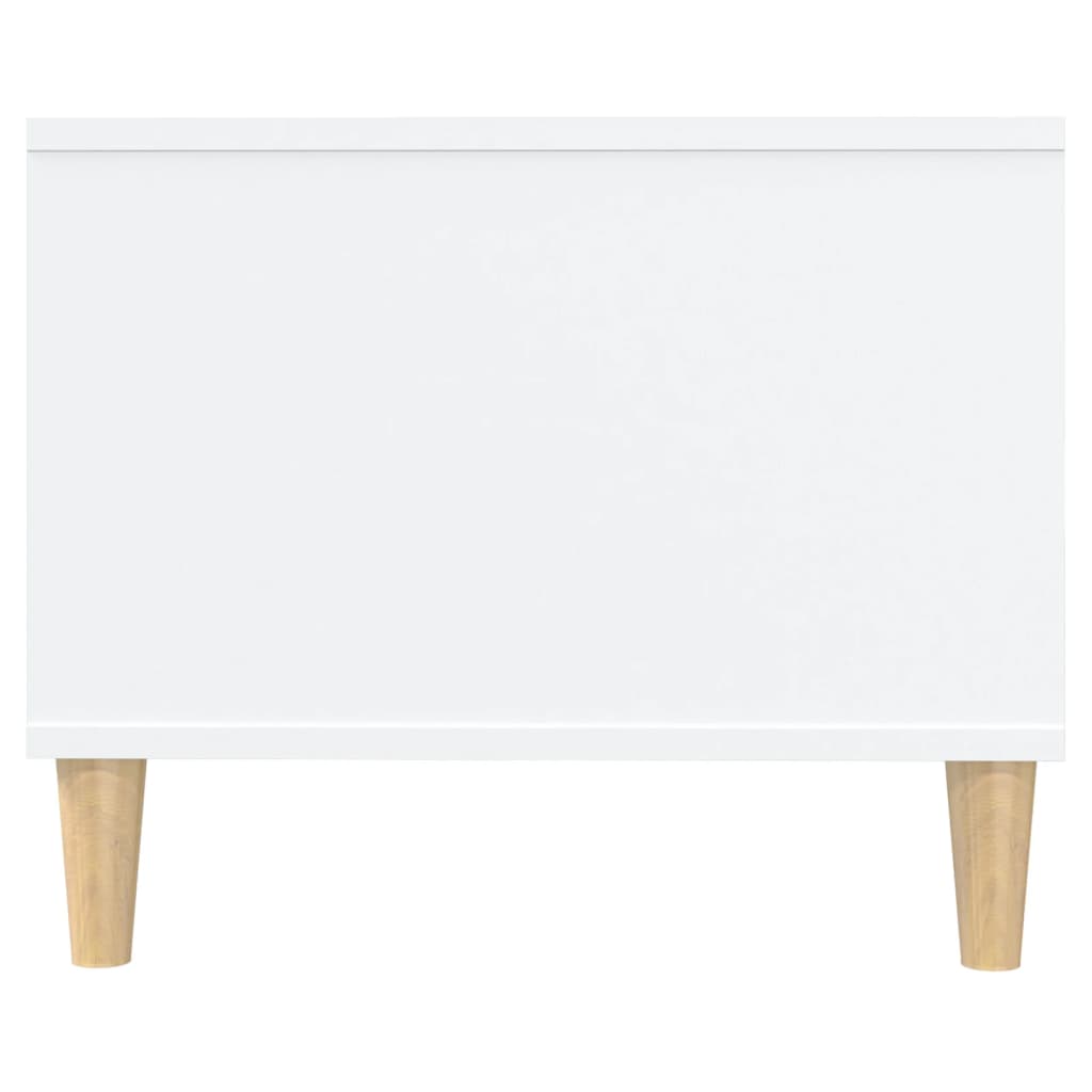 sofabord 102x50x40 cm konstrueret træ hvid