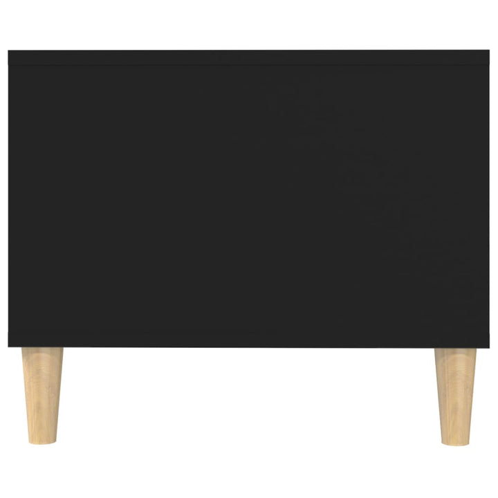 sofabord 102x50x40 cm konstrueret træ sort