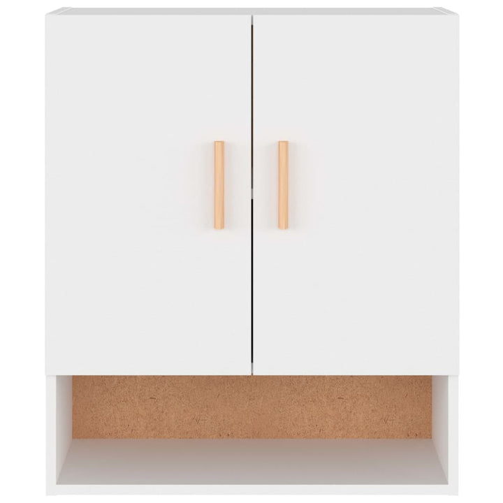vægskab 60x31x70 cm konstrueret træ hvid