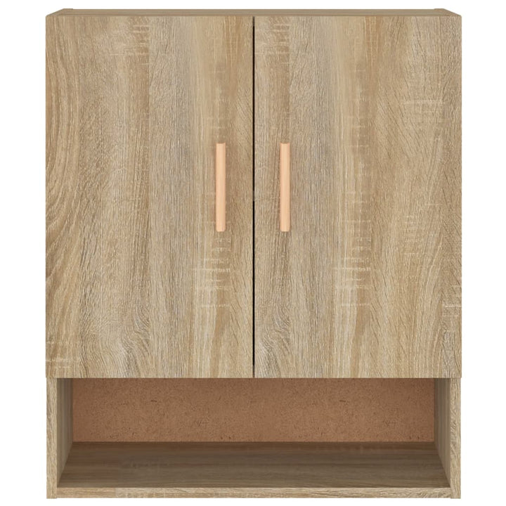 vægskab 60x31x70 cm konstrueret træ sonoma-eg