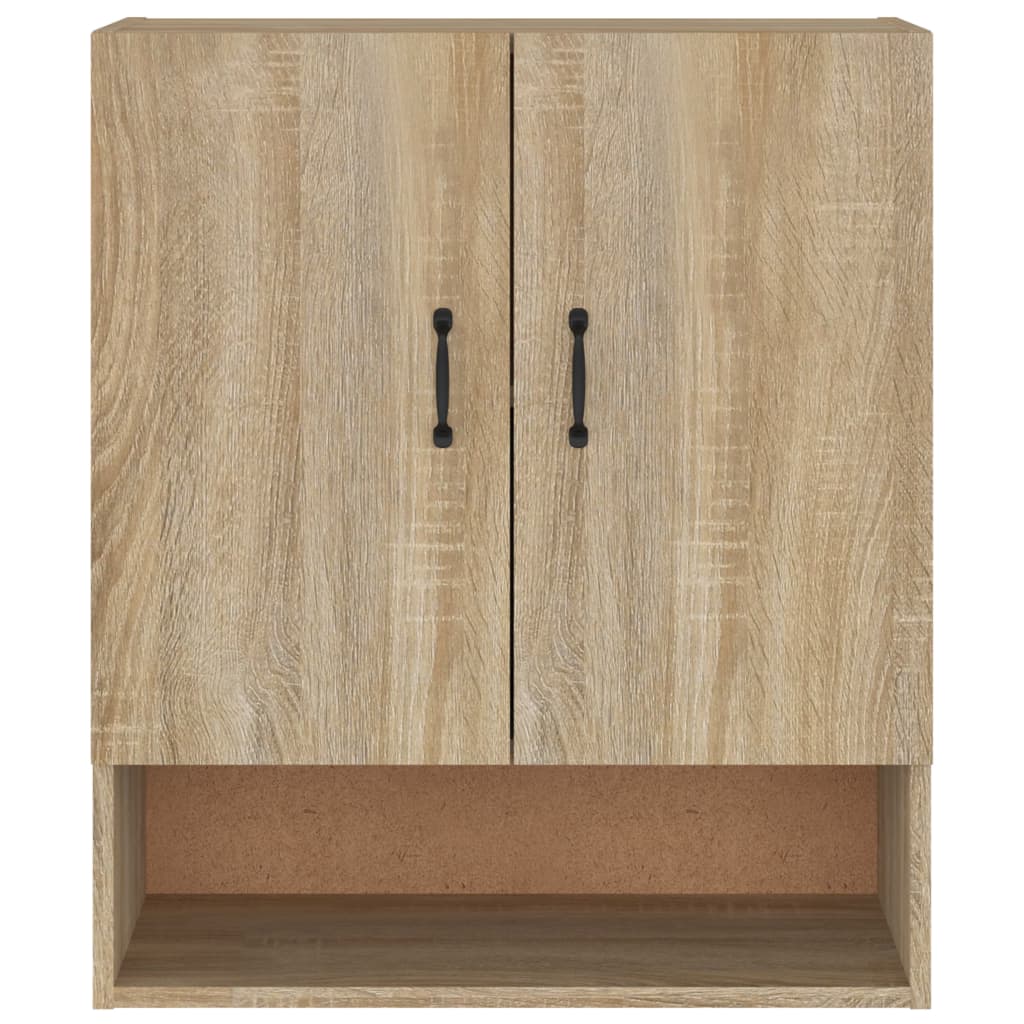 vægskab 60x31x70 cm konstrueret træ sonoma-eg