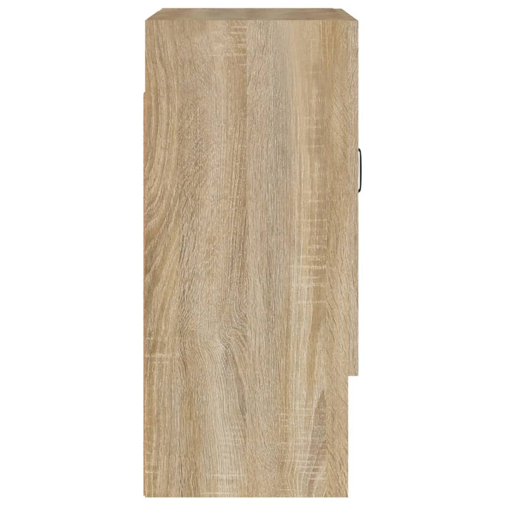 vægskab 60x31x70 cm konstrueret træ sonoma-eg