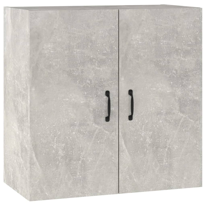vægskab 60x31x60 cm konstrueret træ betongrå