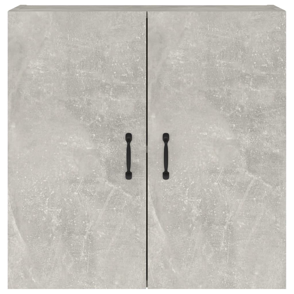 vægskab 60x31x60 cm konstrueret træ betongrå