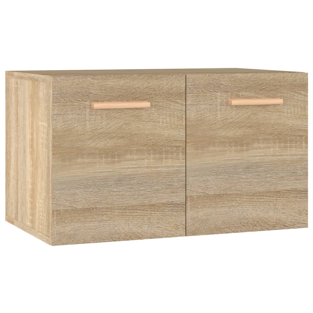 vægskab 60x36,5x35 cm konstrueret træ sonoma-eg