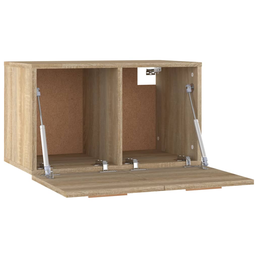vægskab 60x36,5x35 cm konstrueret træ sonoma-eg