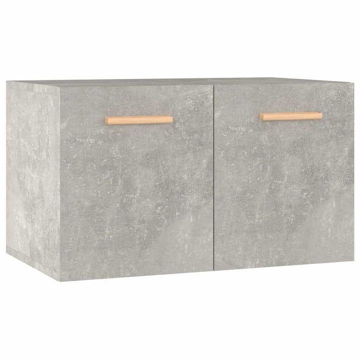 vægskab 60x36,5x35 cm konstrueret træ betongrå