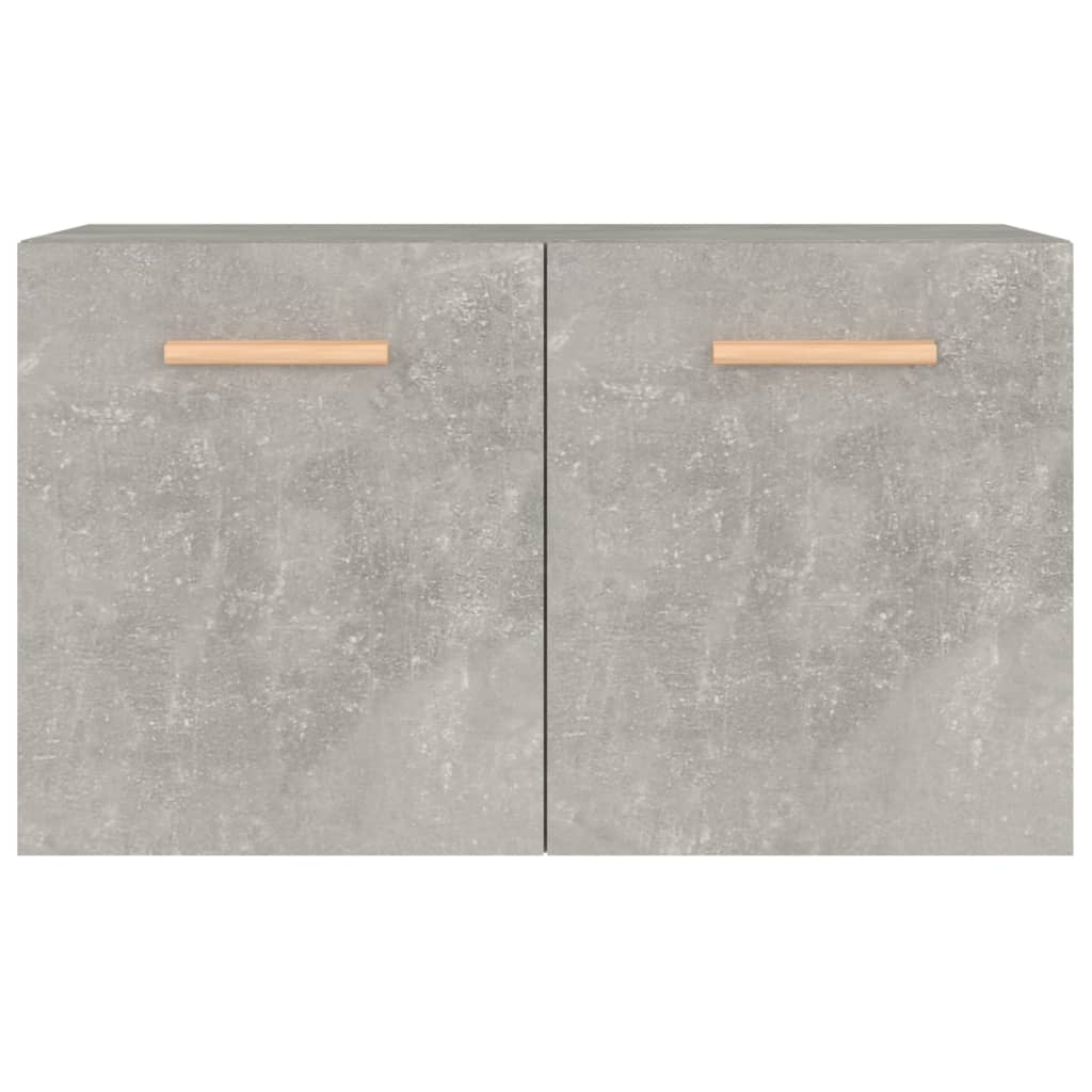vægskab 60x36,5x35 cm konstrueret træ betongrå