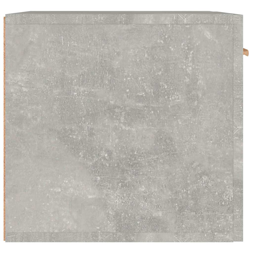 vægskab 60x36,5x35 cm konstrueret træ betongrå
