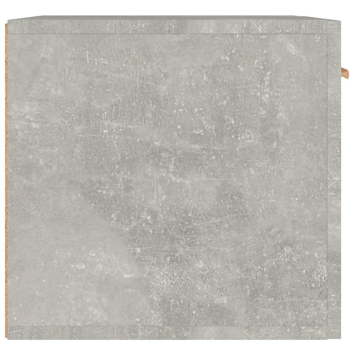 vægskab 60x36,5x35 cm konstrueret træ betongrå