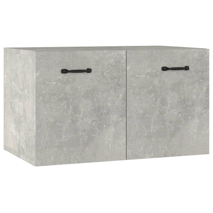 vægskab 60x36,5x35 cm konstrueret træ betongrå