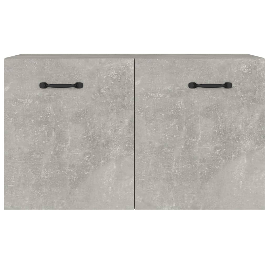 vægskab 60x36,5x35 cm konstrueret træ betongrå