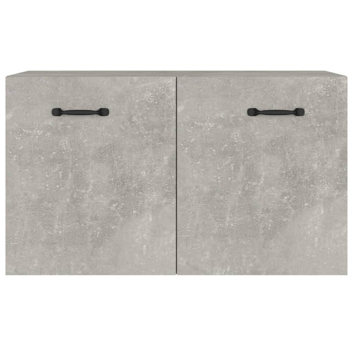 vægskab 60x36,5x35 cm konstrueret træ betongrå