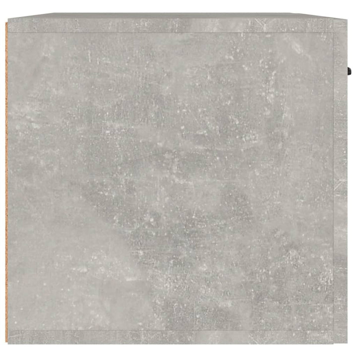 vægskab 60x36,5x35 cm konstrueret træ betongrå