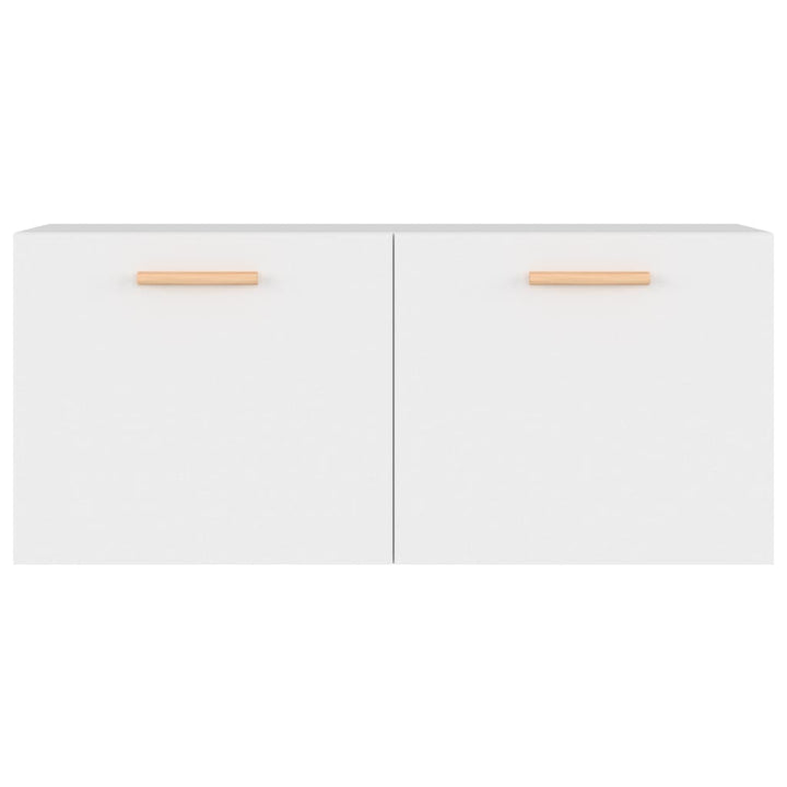 vægskab 80x35x36,5 cm konstrueret træ hvid