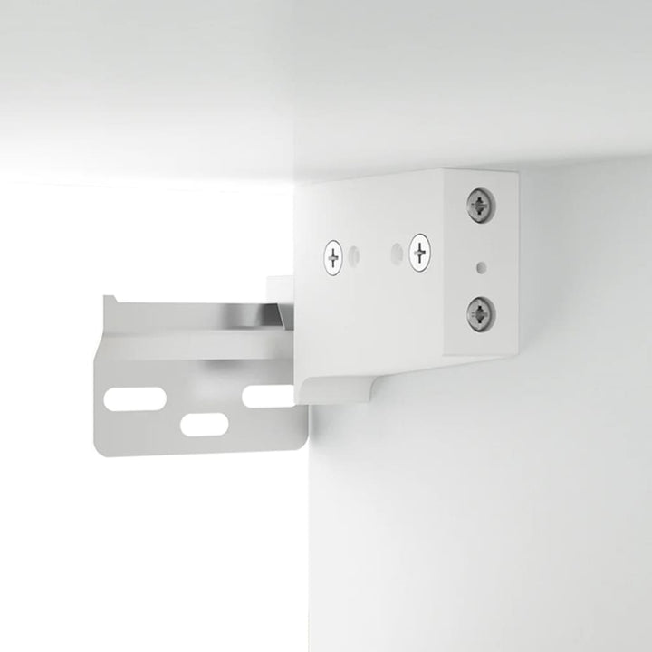 vægskab 80x35x36,5 cm konstrueret træ hvid