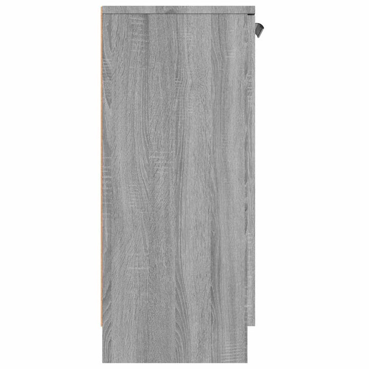 skænk 60x30x70 cm konstrueret træ grå sonoma-eg