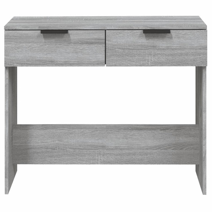sofabord 90x36x75 cm konstrueret træ grå sonoma-eg