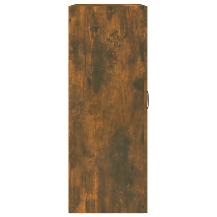 vægskab 69,5x32,5x90 cm røget egetræsfarve