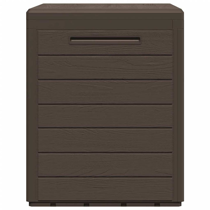 opbevaringskasse til haven 58,5x46x55 cm polypropylen brun