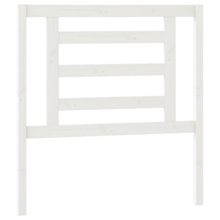 daybed med udtræk 2x(90x190) cm massivt fyrretræ hvid