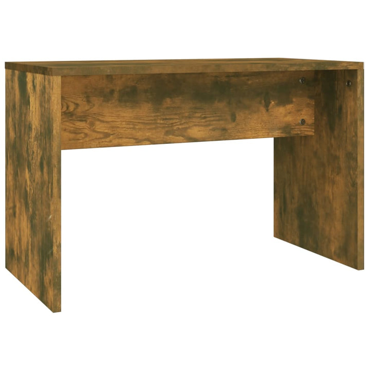 konsolbordsæt 74,5x40x141 cm røget egetræsfinish