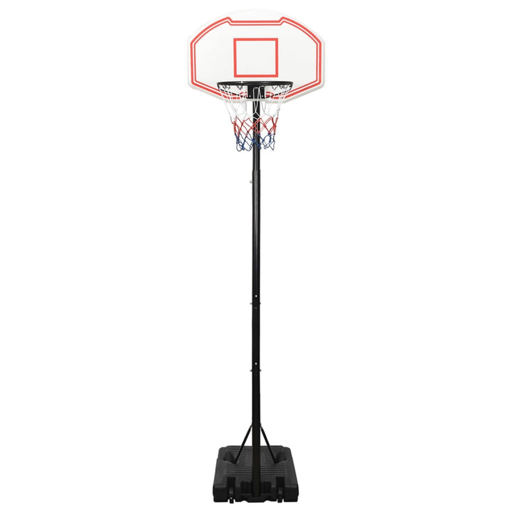 basketballstativ 282-352 cm polyethylen hvid