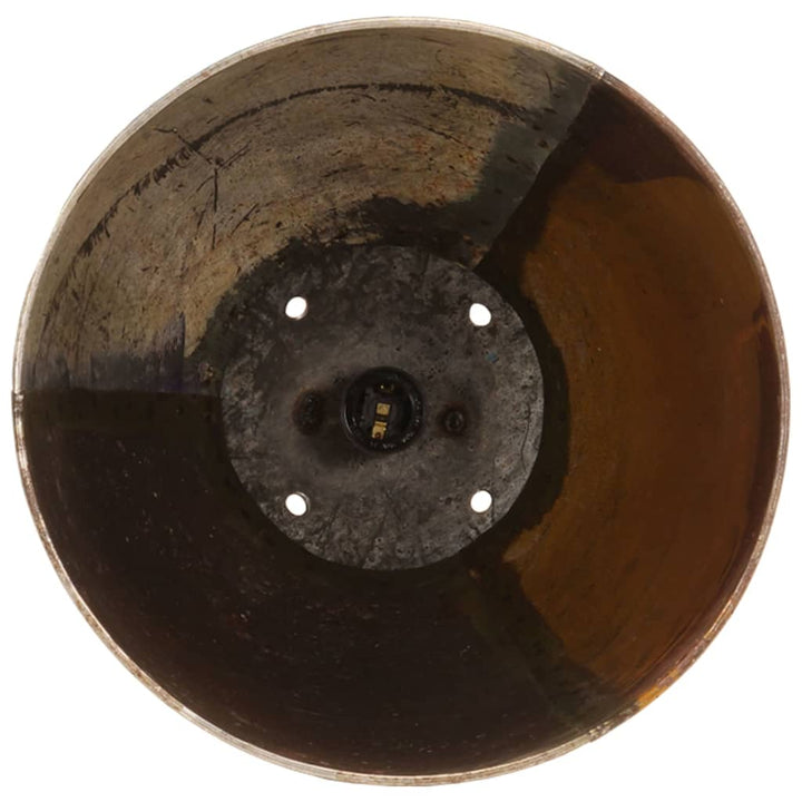 industriel hængelampe 32 cm E27 25 W rund flerfarvet