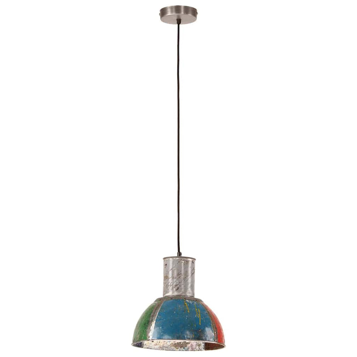 industriel hængelampe 28,5 cm E27 25 W rund flerfarvet