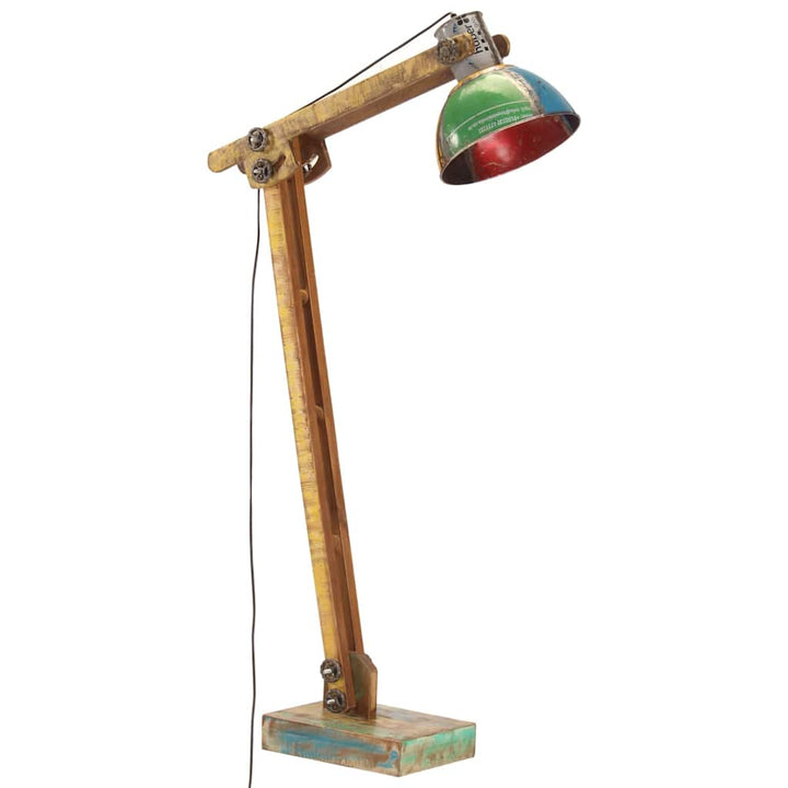gulvlampe E27 flerfarvet