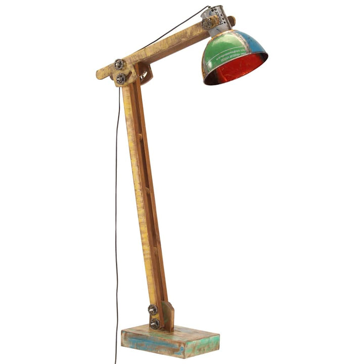 gulvlampe E27 flerfarvet