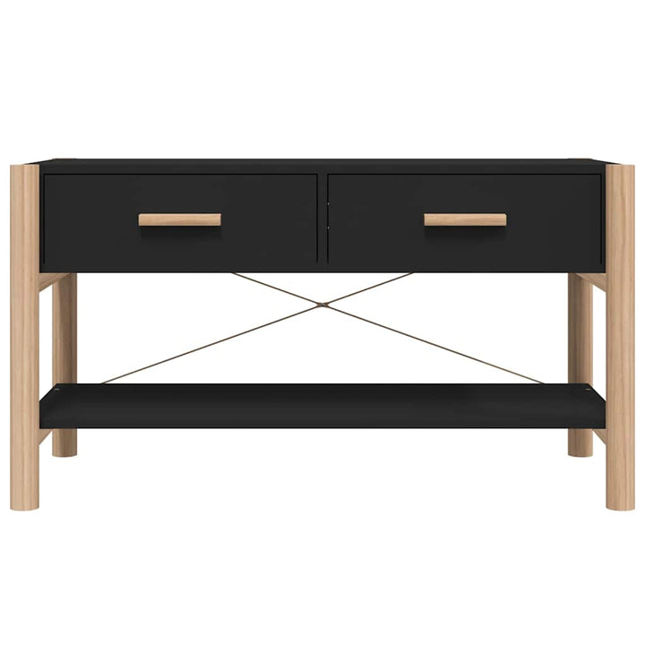 tv-bord 82x38x45 cm konstrueret træ sort