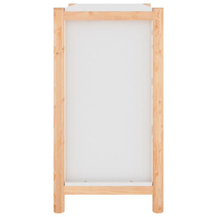 skænk 62x38x70 cm konstrueret træ hvid