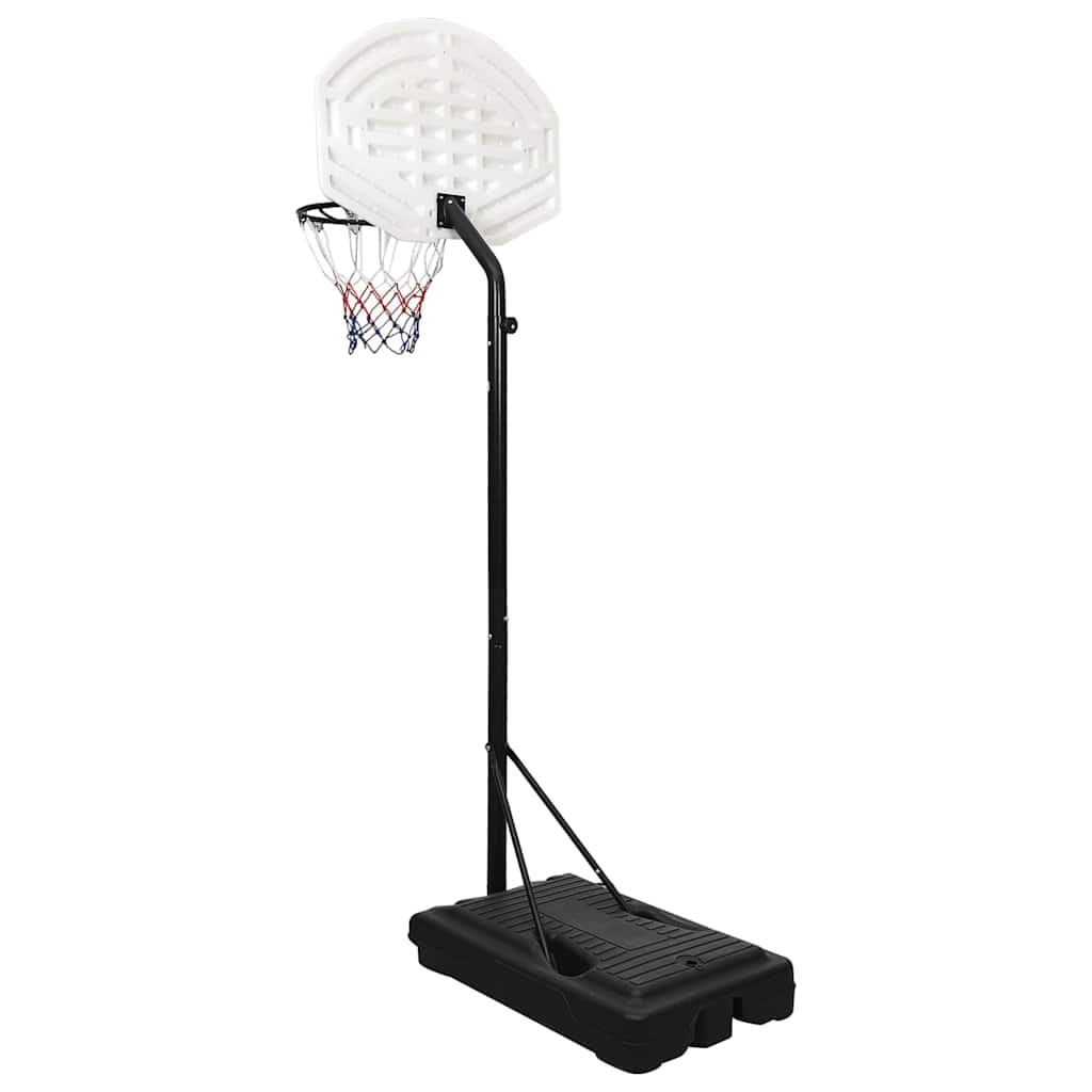 basketballstativ 237-307 cm polyethylen hvid