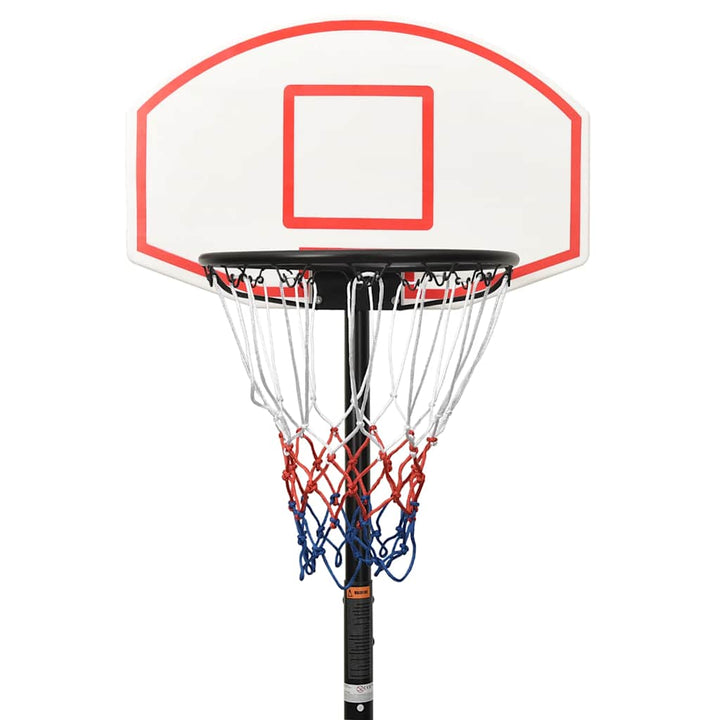 basketballstativ 216-250 cm polyethylen hvid