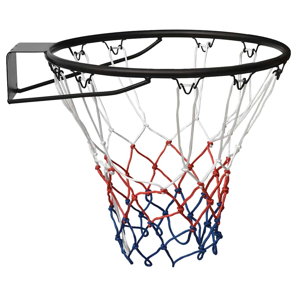 basketkurv 45 cm stål sort