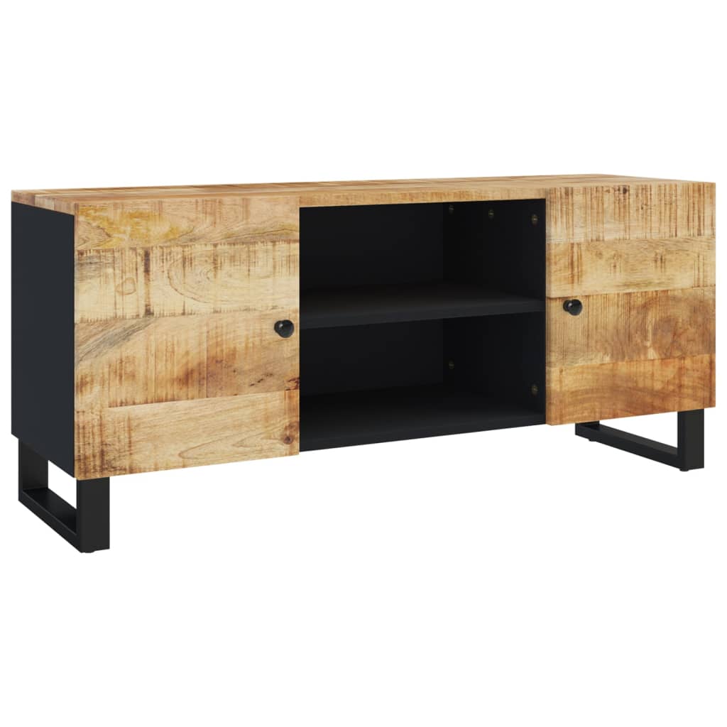 tv-bord 105x33x46cm massivt mangotræ