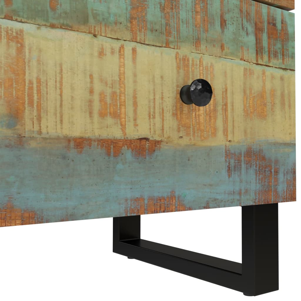skænk 60x33x75 cm massivt genbrugstræ