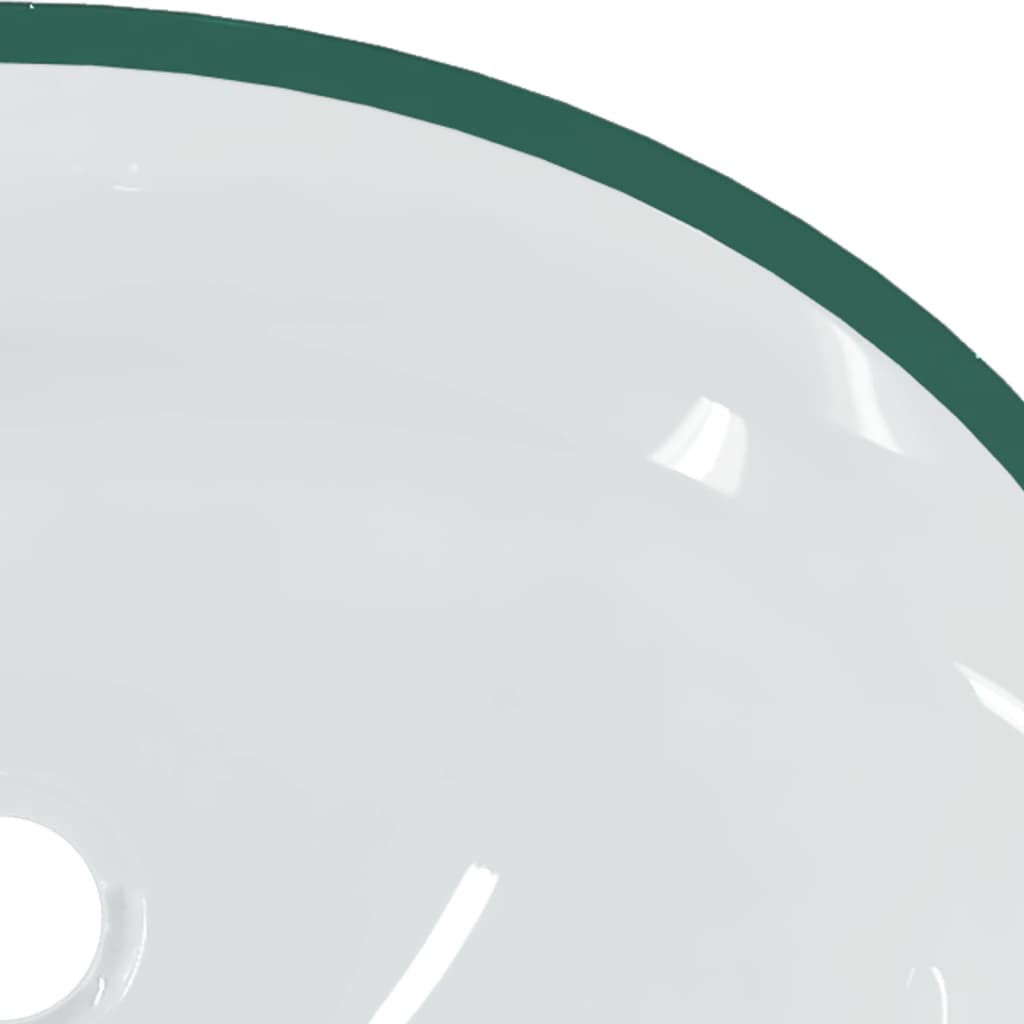 håndvask 50x37x14 cm glas transparent