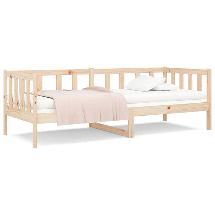 daybed uden madras 90x190 cm massivt fyrretræ