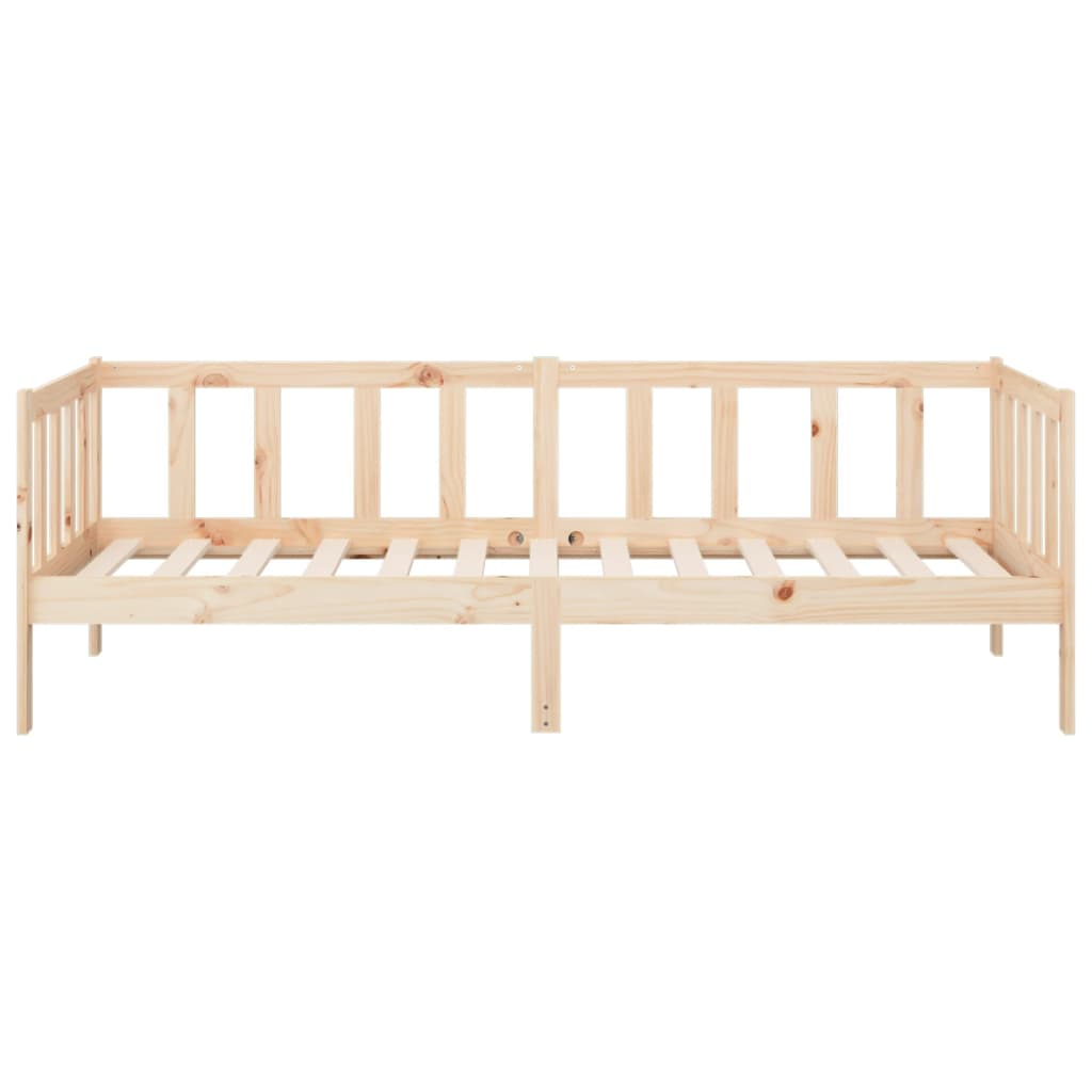 daybed uden madras 90x190 cm massivt fyrretræ
