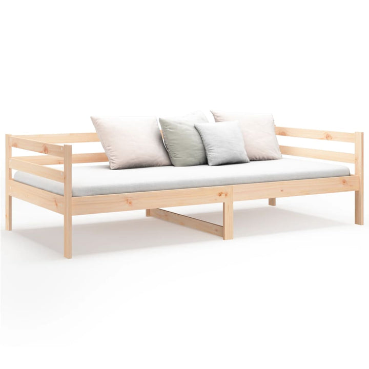 daybed uden madras 80x200 cm massivt fyrretræ