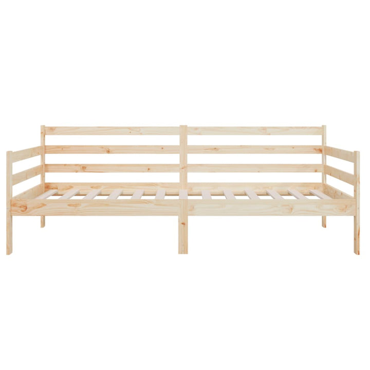 daybed uden madras 80x200 cm massivt fyrretræ