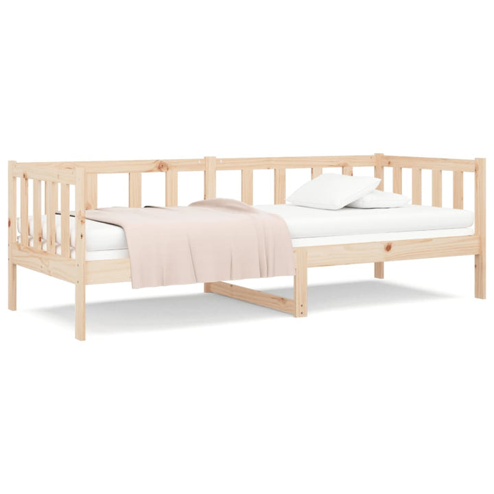 daybed uden madras 80x200 cm massivt fyrretræ