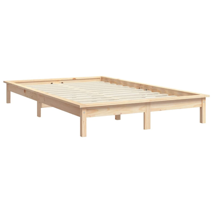 sengeramme 120x200 cm massivt fyrretræ